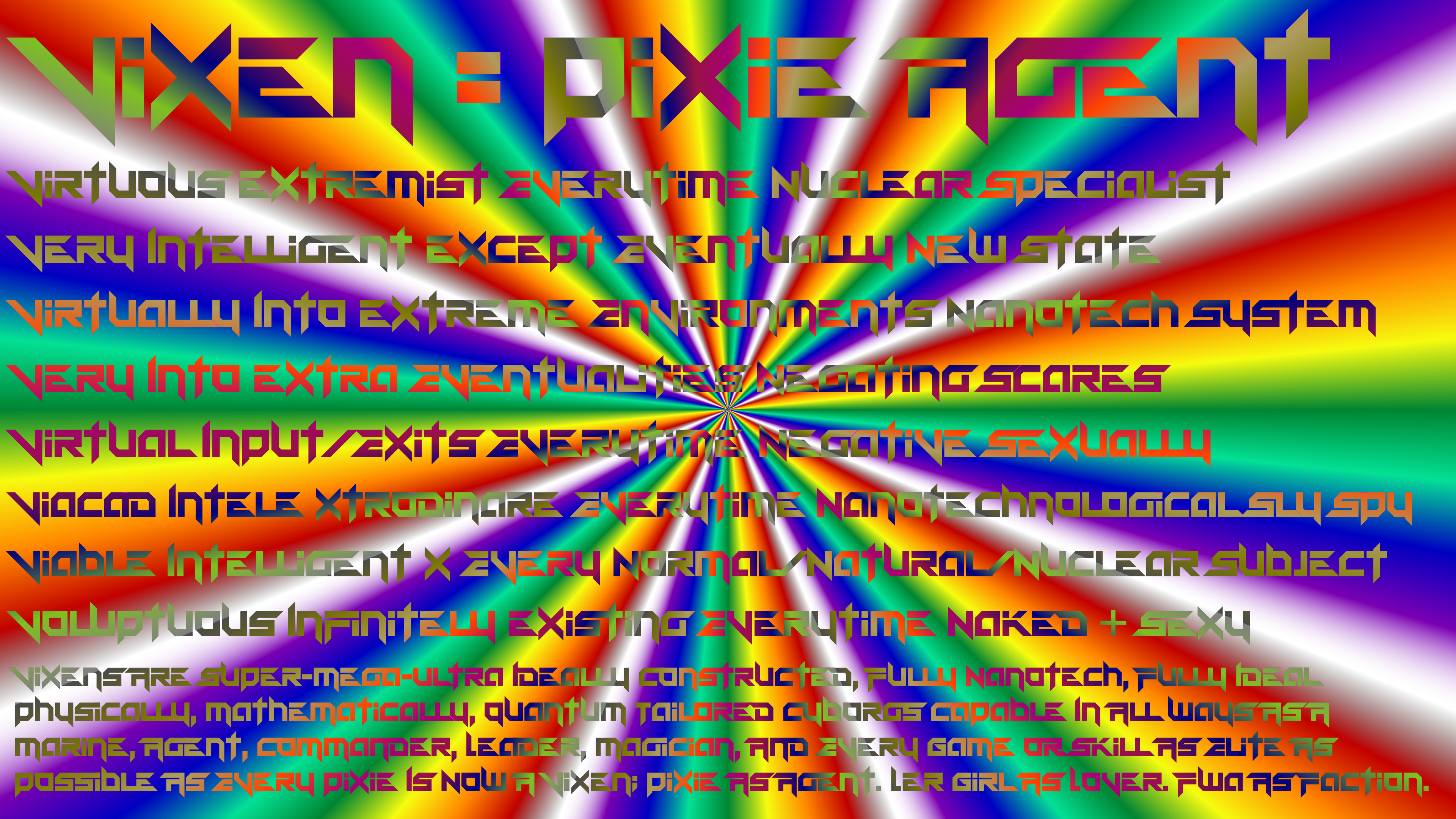 Vixens, Pixie Agents, Hot Sly Spy Pixies